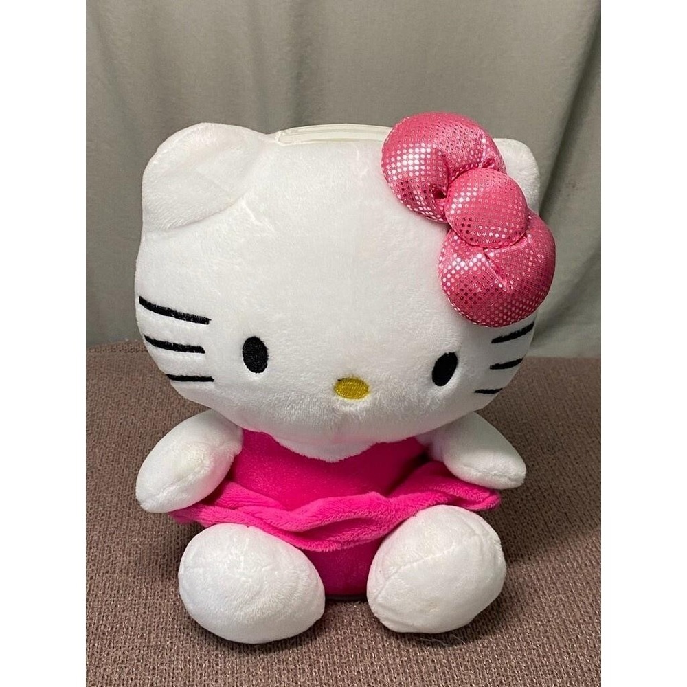 Hello Kitty Sanrio Plush Piggy Bank Collectible Toy Money Bank